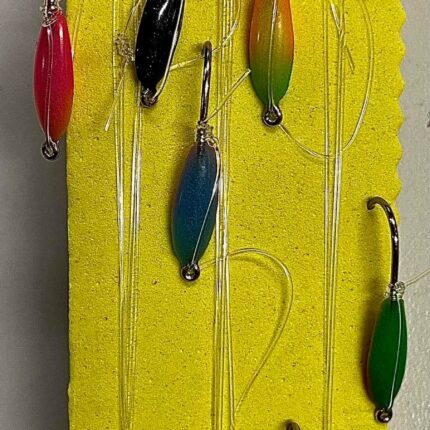 Skirtingų spalvų trispalvės sistemėlės. (Galima surišti pagal jūsų pasirinktas spalvas) [6 avižėlės]