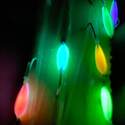 Skirtingų dvispalvių stintinių avižėlių sistemėlė (Galima surišti pagal Jūsų pasirinktas spalvas) [6 avižėlės]