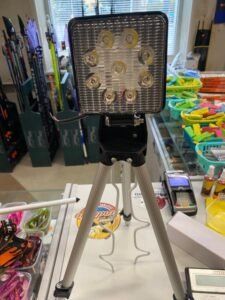 Meškerių stovas su LED šviesa (48w)