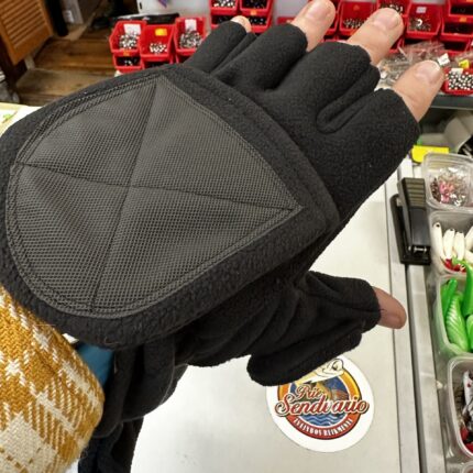 Žieminės pirštinės juodos spalvos