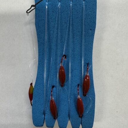 Grigėjos 6 avižėlių sistemėlė raudonais kabliukais