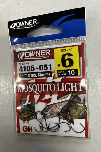 Owner kabliukai Mosquito Light Nr.4 - Prie Sendvario
