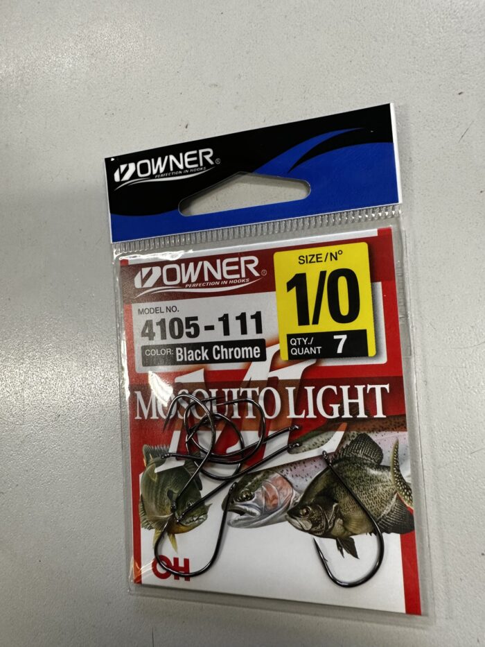Owner kabliukai Mosquito Light Nr.1/0