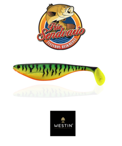 Westin Shad Teez CRAZY FIRETIGER 9/12/16/19 cm