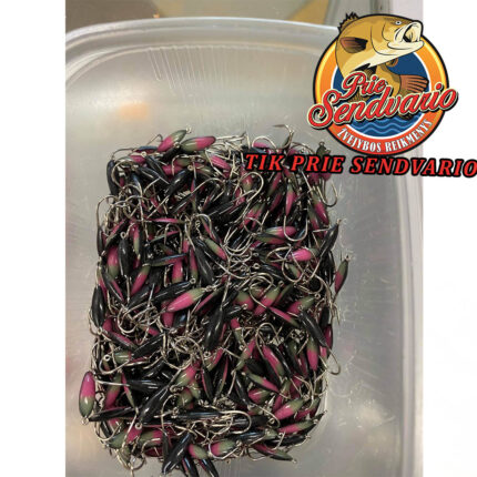 Juoda atominė trispalvė stintinė avižėlė (TIK PRIE SENDVARIO)