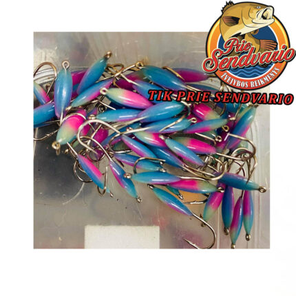 Mėlyna atominė trispalvė avižėlė (TIK PRIE SENDVARIO)