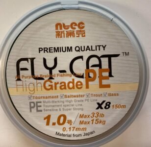 Pintas valas FLY-CAT PE-8/ 0.17mm