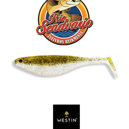 Westin Shad Teez Pearl Sand 1 VNT 12 CM