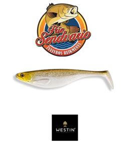 Westin Shad Teez GOLD HEADLIGHT (12 cm/19 cm)