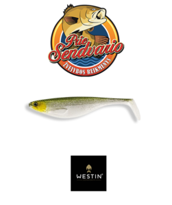 Westin Shad Teez GREEN HEADLIGHT (12 cm/19 cm)