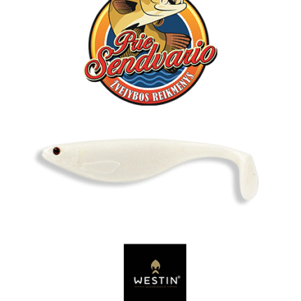 Westin Shad Teez PEARL 1 VNT 12 CM