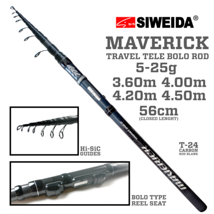 Plūdinė Meškerė Siweida MAVERIC trumpakotis