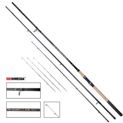 Feeder Meškerė Siweida IMPULSE 3,60m/3,90m 120-150g