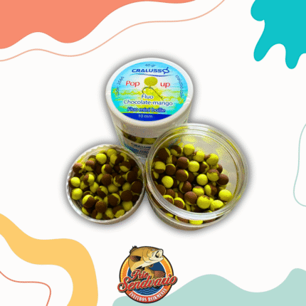 Šokoladas-Mango fluo pop up dūminiai boiliai