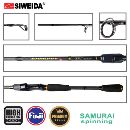 Siweida Samurai Hard Spiningas