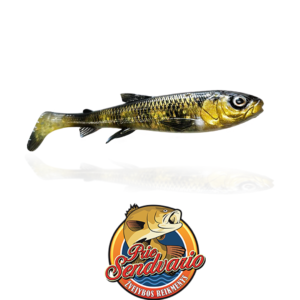 Spiningavimo Masalas Savage Gear 3D WhiteFish Shad BLCKGLLT