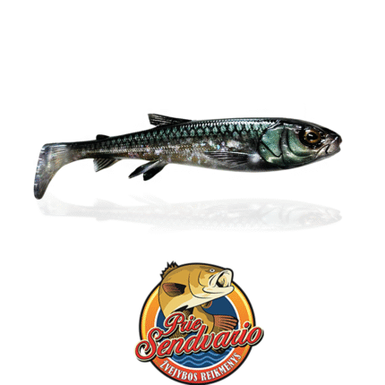 Spiningavimo Masalas Savage Gear 3D WhiteFish Shad GRNPRLG