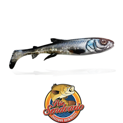 Spiningavimo Masalas Savage Gear 3D WhiteFish Shad White Fish