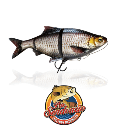 Spiningavimo Masalas Savage Gear 4D Thru Roach SS Silver Bream