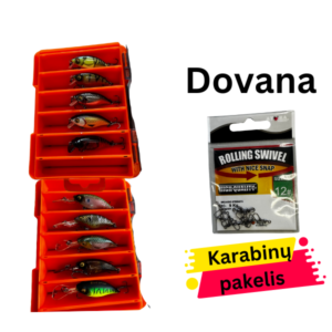 10 Westin Šapalinių Voblerių Komplektas