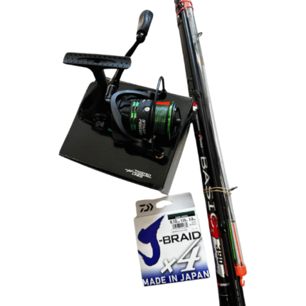 fiderinis žvejybos komplektas