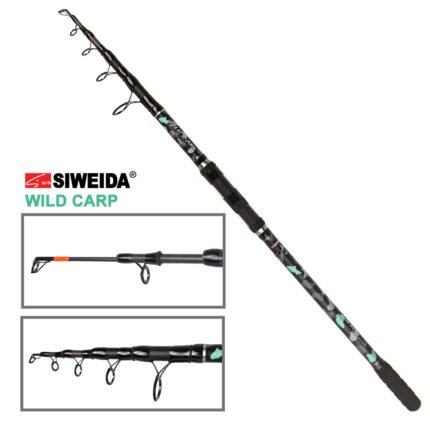 Teleskopinė Karpinė Meškerė Siweida WILD CARP TELE 3,90m/ 3,5LBS (12kg)