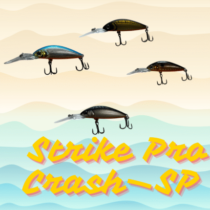 Vobleriai Strike Pro Crash—SP 4.8cm/5.2gr