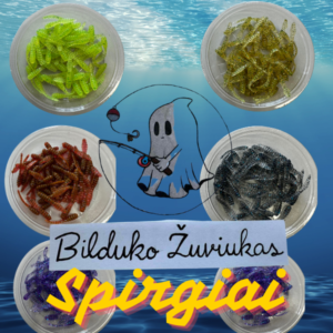 Bilduko Žuviukas Avižadrebiniai Masalai „Spirgiai” 2.5 cm 10vnt