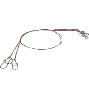 ZEOX Leader Plieniniai Lydekiniai Pavadėliai  25 cm (2 vnt)