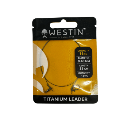 Westin Leader Titaninis Pavadėlis 16 kg / 0,40 mm / 35 cm