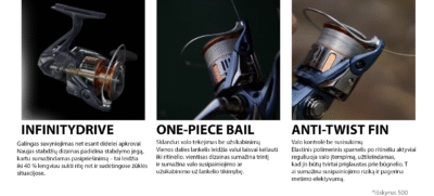 info apie rite shimano nasci