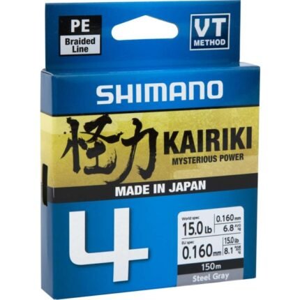 Shimano Kairiki 4 150m Steel Gray