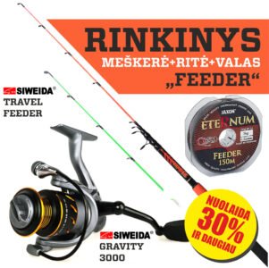 Siweida Travel Feeder Komplektas