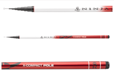 Plūdinė meškerė Daiwa Ninja X Compact Pole ultra-compact