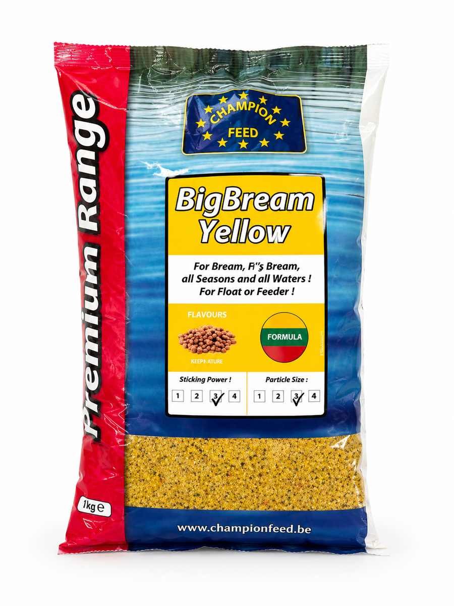champion_feed_bigbream_yellow Champion Feed Big Bream Yellow (Tigrinis riešutas) 2kg