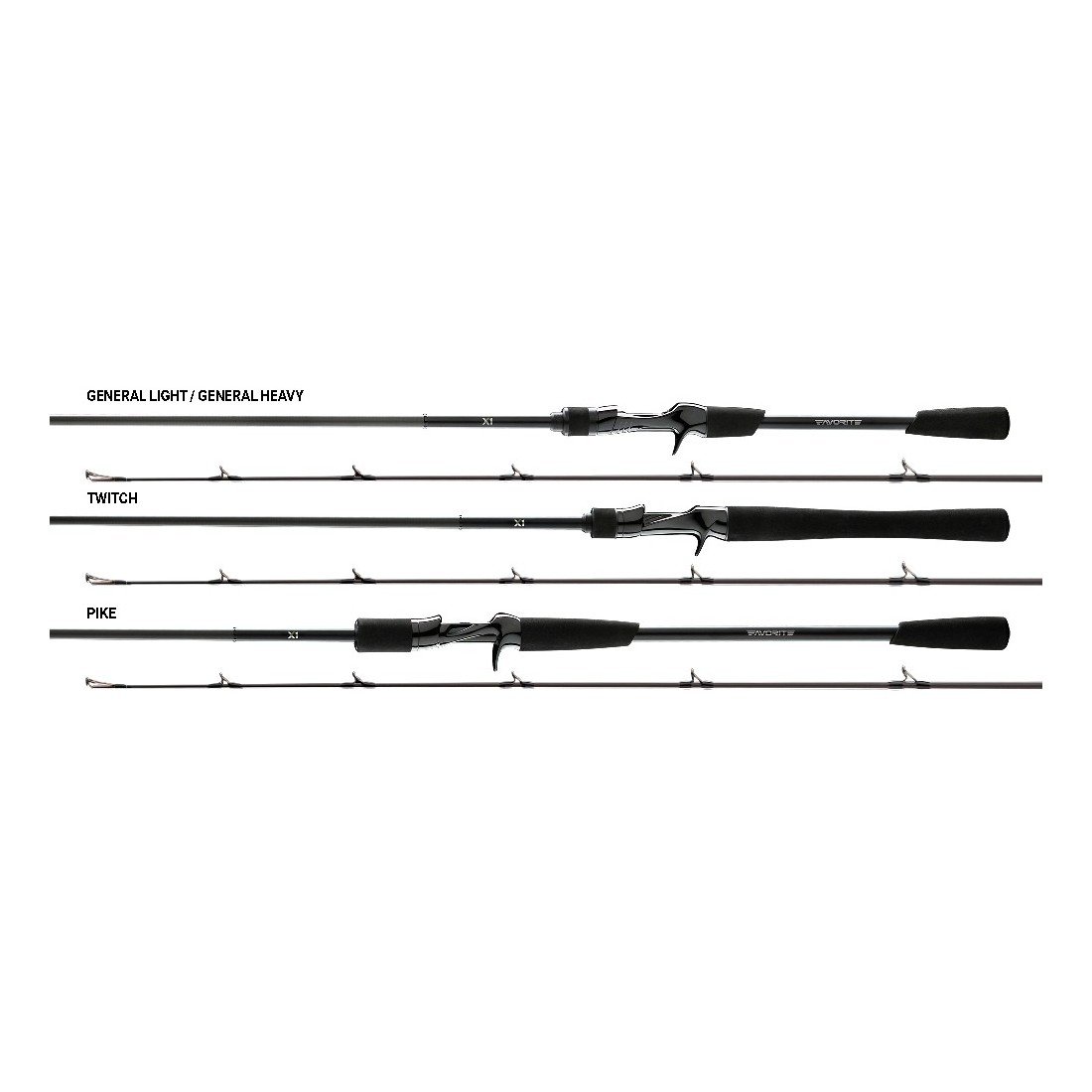 spiningas-favorite-x11-c772h-232m-16-54g Kastinginis Spiningas Favorite X1.1 C772H 2.32m 16-54g